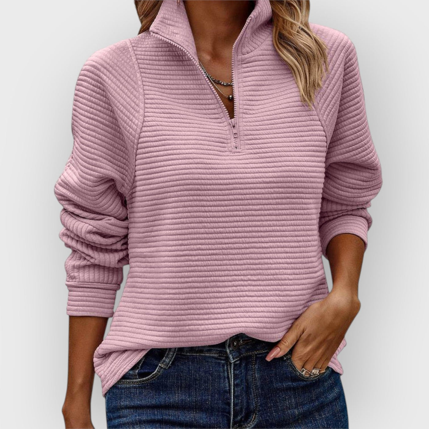 Suzan - Halfzip Pullover