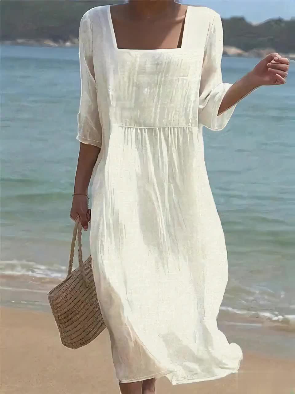 Tatum – Casual Linen Dress