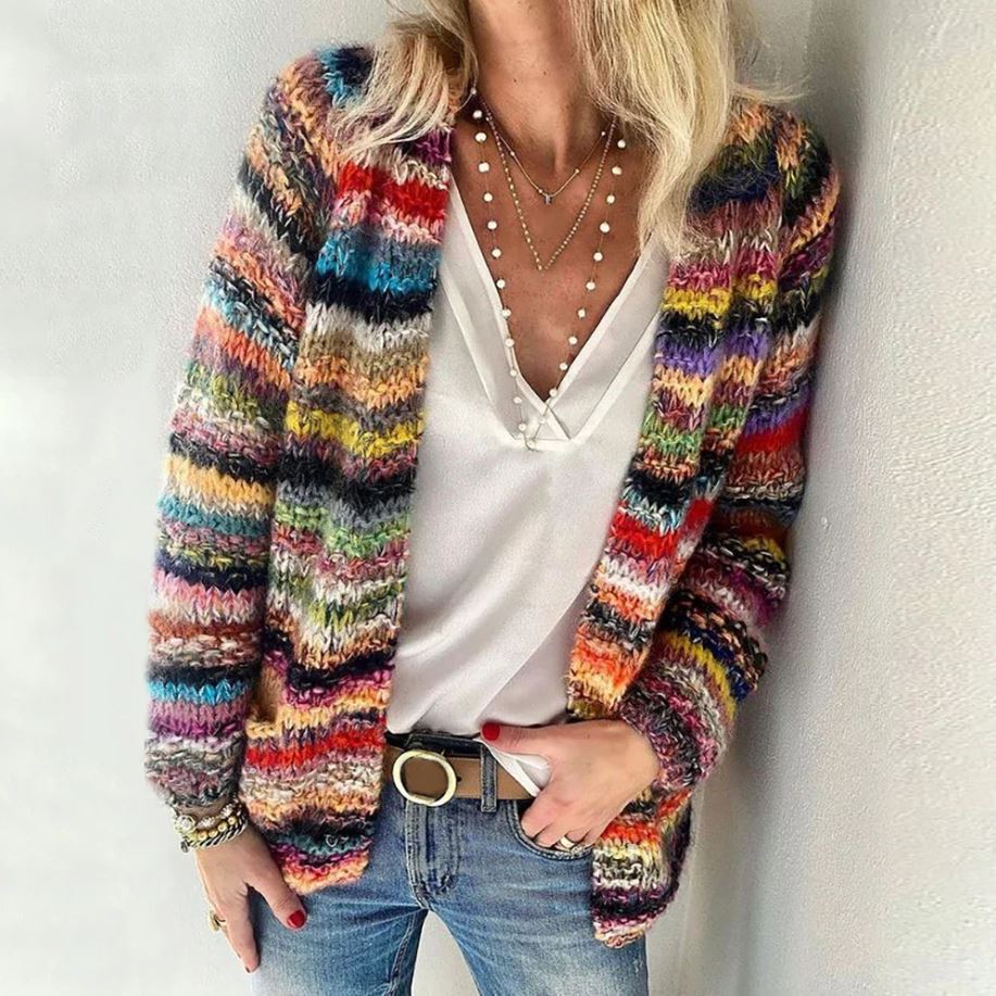 Kristen - Colourful And Comfortable Cardigan