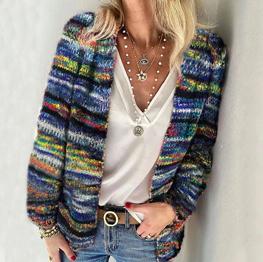 Kristen - Colourful And Comfortable Cardigan