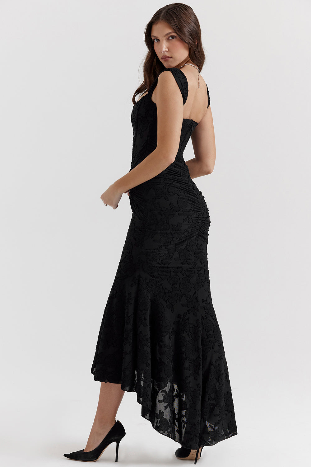 Arabella - Regal Draped Dress