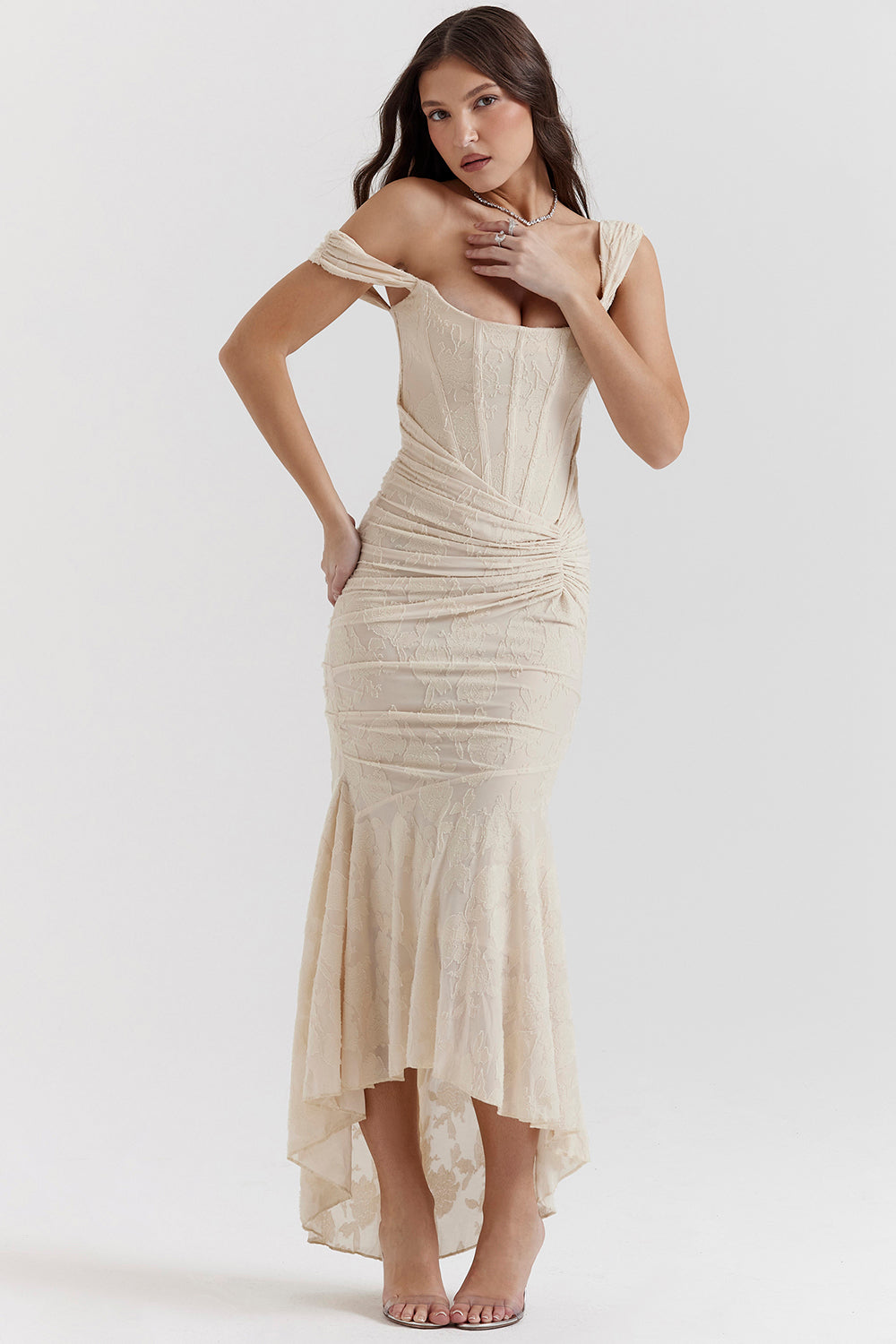 Arabella - Regal Draped Dress