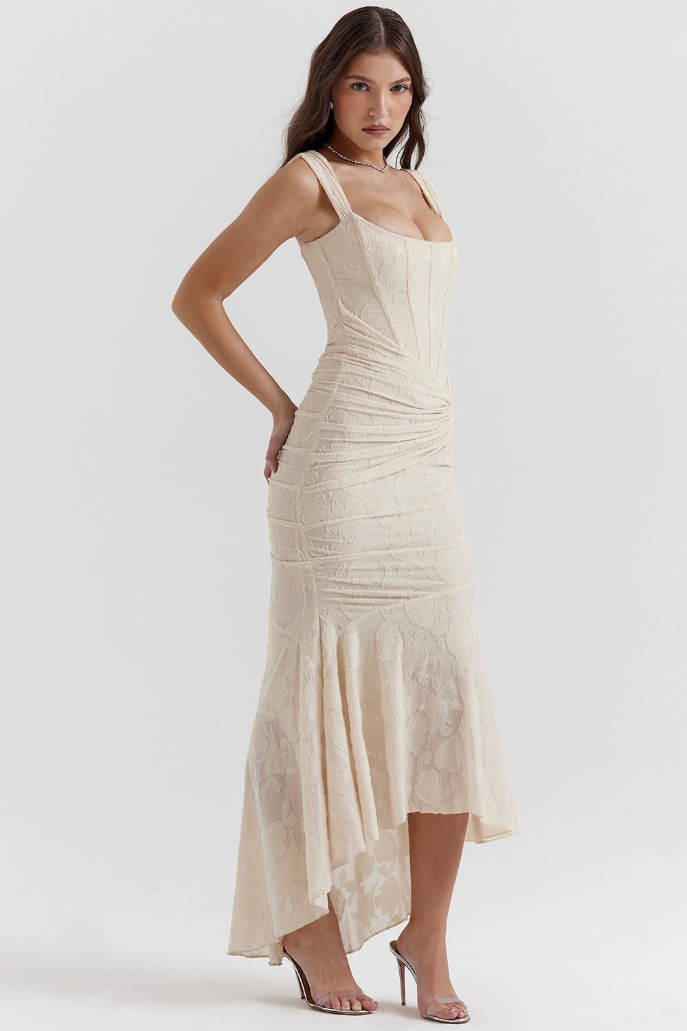 Arabella - Regal Draped Dress