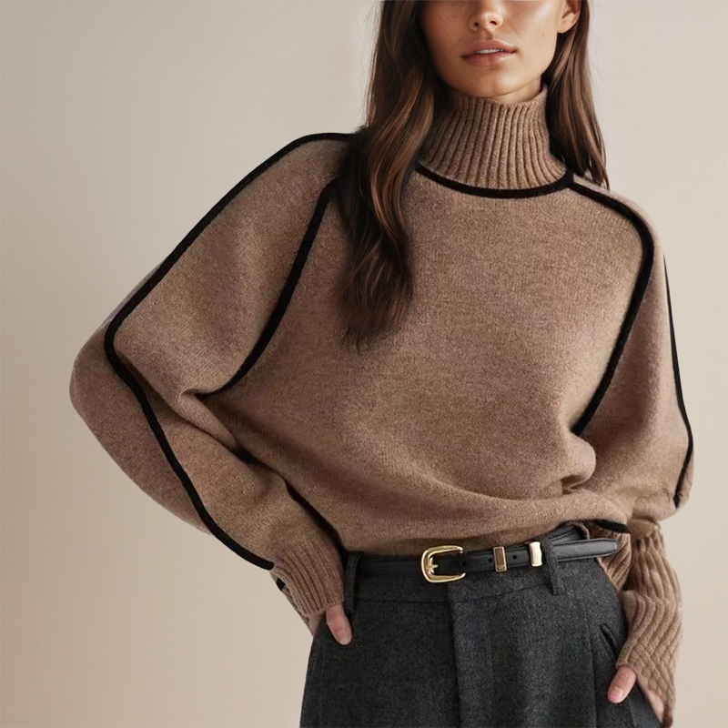 Mira - Couture Turtleneck Sweater