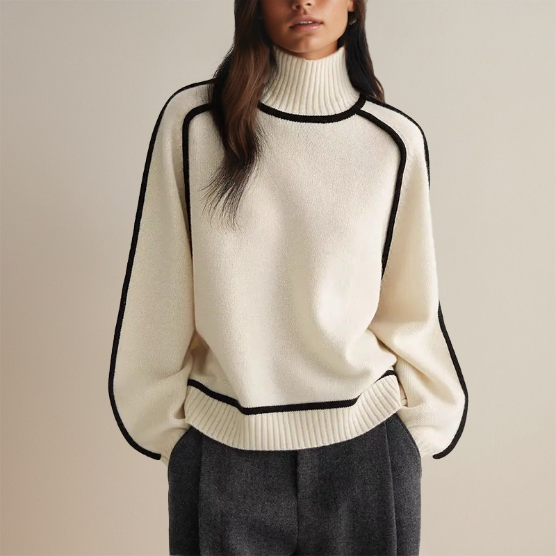 Mira - Couture Turtleneck Sweater
