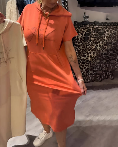 Evelyn - Casual Hoodie Dress