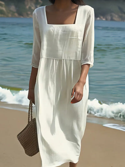 Tatum – Casual Linen Dress