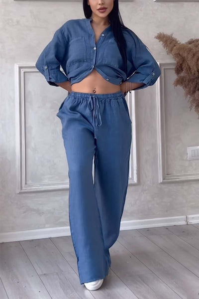 Chanel - Two-Piece Trouser Set