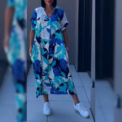 Leah - Elegant Floral Dress