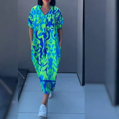Leah - Elegant Floral Dress