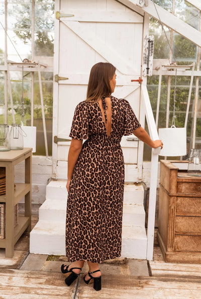 Jess - The Leopard Maxi Dress