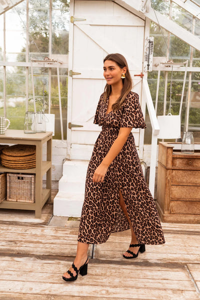 Jess - The Leopard Maxi Dress