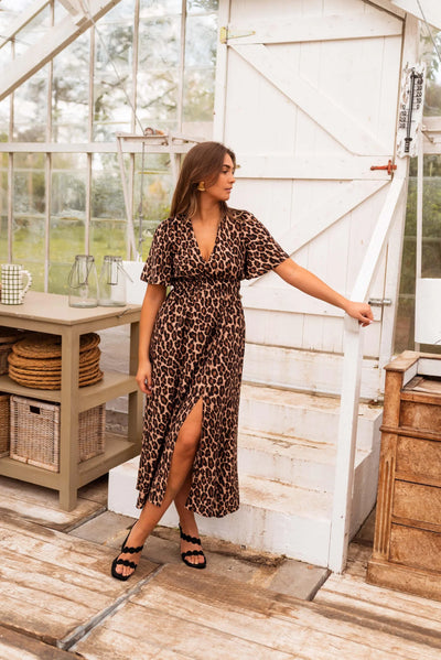 Jess - The Leopard Maxi Dress