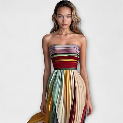 Aurora - Long colourful dress